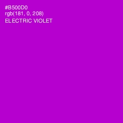 #B500D0 - Electric Violet Color Image